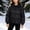 Black, variant on Teyfeniy Puffer Jackets for Kids Button Down Lapel Quilted Thermal Thicken Fall Winter Casual Warm Coats Lightweight Outwear for Boys and Girls