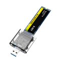 thumbnail image 1 of 1 Disk Box M2 SSD Case SATA Chasis Adaptador USB3.0 de alta velocidad 5Gbps Gen SSD Hugtrwg Para estrenar, 1 of 6