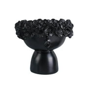 Huntermoon Vase Resin Flower Fairy Desktop Storage Decor Vases Pot For Flowers 16x14x14cm Head Nordic Shelf Modern Home Ornaments