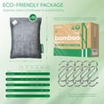 thumbnail image 2 of Activated Charcoal Odor Absorber, Odor Eliminator for Strong Odor,Bamboo Charcoal Air Purifying Bags for Home Car Closet Pet, Smoke Room Deodorizer (10 x 100g, Unscented), 2 of 9
