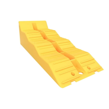 OxGord Car Leveler Ramp Chock RV Multi-Leveling Heavy-Duty Blocks  2 Piece