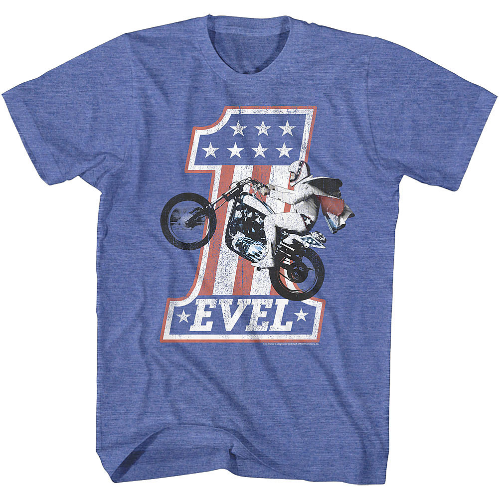 Evel Knievel Royal T-Shirt, Vintage 