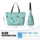 thumbnail image 4 of Disketp Hawaiian Style Bolsa de Playa de Gran Capacidad, Bolso Impermeable y a Prueba de Arena para Mujer, Ideal para Playa, Piscina y Natación, 4 of 7