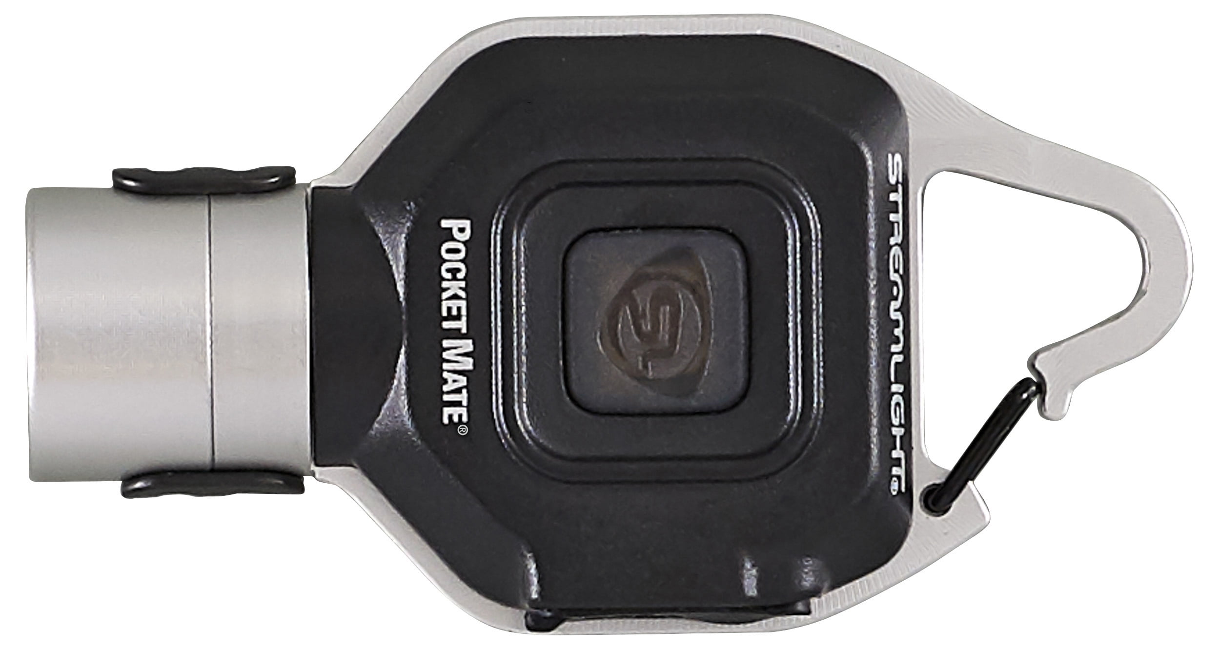 Streamlight Pocket Mate 325 Lumen Rechargeable LED Keychain Flashlight, Silver