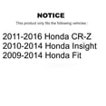 thumbnail image 2 of TOR Front Suspension Stabilizer Bar Link Pair for Car Honda Fit Insight CR-Z - Left Right Side (Driver Passenger) KTR-100724, 2 of 2