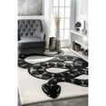 thumbnail image 2 of nuLOOM Thomas Paul Power Loomed Serpent Black & White 5' x 8' Area Rug, 2 of 2