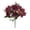 Red, variant on Artificial Silk Peony Flowers Bouquet, Floral Arrangements for Wedding Table Centerpieces,Fall Valentine's Day Living Room Office Door Decor,Bridal Birthday Decorations(1PC 11.4In,Red)