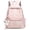 Pink, variant on Cute Aesthetic School Backpack, Spacious Backpack with Pendant, Lightweight Breathable Bookbag for Middle School College (Pink)