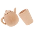 thumbnail image 4 of 1 Set Tea Set Toy Simulation Teaware Prop Decorative Tea Set Miniature House Ornament, 4 of 7