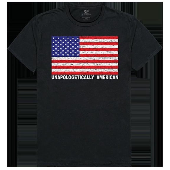 Unapologetically Relaxed Graphic Tee Shirt, Black - Medium