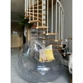 thumbnail image 2 of Make Waves Instrument Portable and Transparent PVC Inflatable Lounge Chair, Clear, 2 of 6