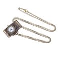 thumbnail image 3 of TIMIFIS Pocket Watch Personalized Pattern Steampunk Vintage Quartz Roman Numerals Pocket Watch - Summer Savings Clearance, 3 of 4