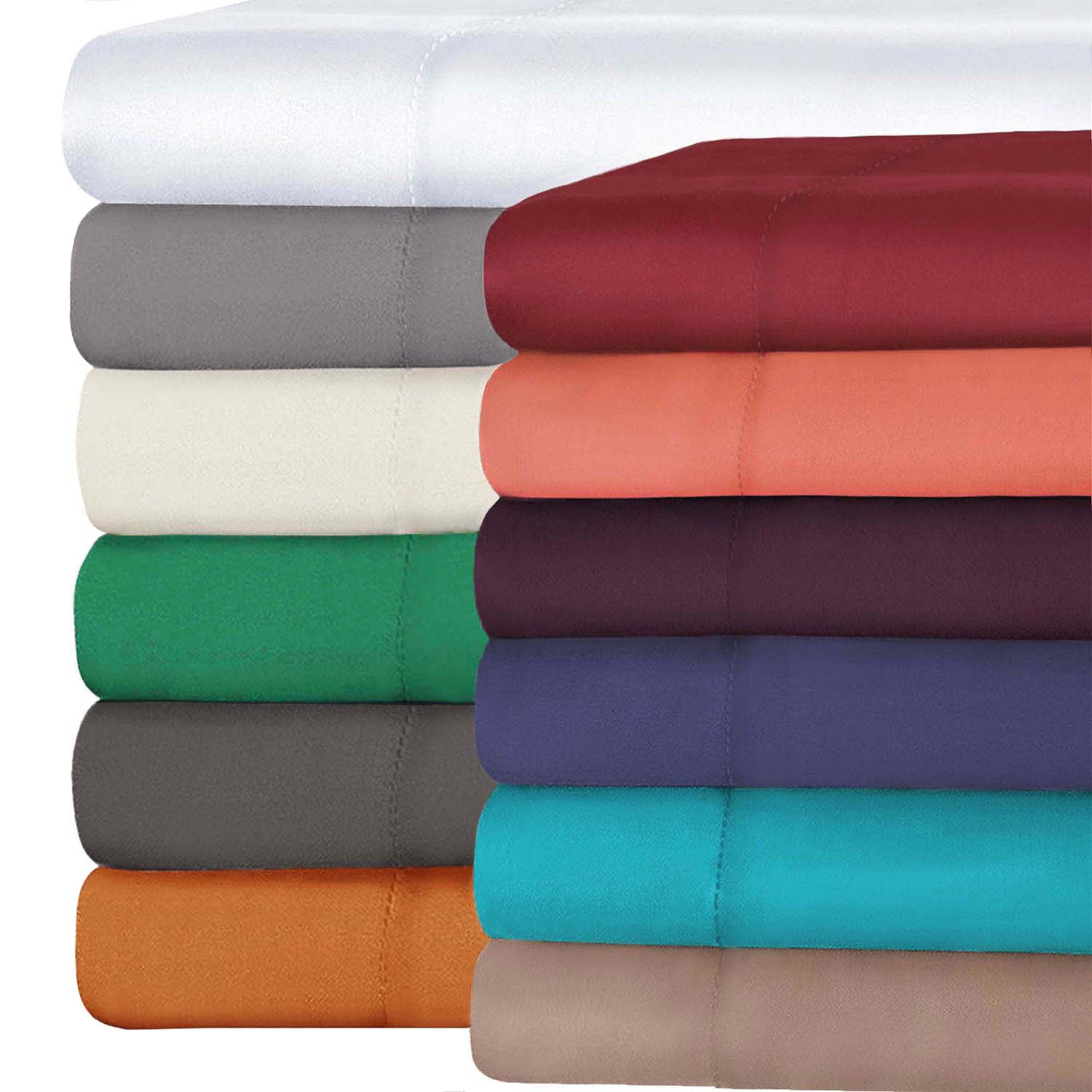 Superior Cotton Blend 800 Thread Count Duvet Cover Set, King/ California King, Grey