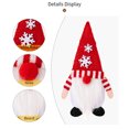 thumbnail image 1 of xihome Porta cubiertos navideños de Pap Noel sueco, bolsa para cuchillo y tenedor, organizador de cubiertos de tela no tejida reutilizable, decoracin para la mesa de la cena de Navidad, 1 of 5