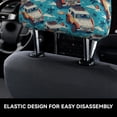 thumbnail image 6 of Headrest Covers for Cars Accessories Interior for Women Men 2Pcs - coconut tree travel SUV Head Rest Cover for Car Decorations, Car Headrest Cover for Car Decor Interior, 6 of 8