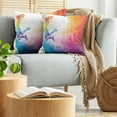 thumbnail image 5 of Ambesonne Sports Throw Pillow Cover 2 Pack, Basketball Player Jumps, 16", Multicolor, 5 of 7