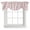 Pink, variant on Spring Flowers Tie Up Valance Curtains for Windows, Kitchen Curtains Window Shades, Farmhouse Sage Green Pastoral Floral Leaf Light Filtering Roman Curtain Valances for Bedroom/Bathroom/Cafe 54"x18"