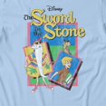 thumbnail image 3 of Disney The Sword in the Stone Character Squares Men's T Shirt (Blue, S-XXXL), 3 of 4