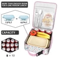 thumbnail image 4 of Dino Insulated Lunch Box Men Reusable Lunch Tote Bag with Front Pocket Cooler Tote Bag Picnic Travel, 4 of 6