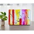 thumbnail image 1 of KSK KAISHEK Plastic Hard Shell Cover for 2023/2022/2021 Rel. MacBook Pro 16" XDR Display & Touch ID + Black Keyboard Cover Model: A2780 M2 & A2485 M1 Painting A 0024, 1 of 5