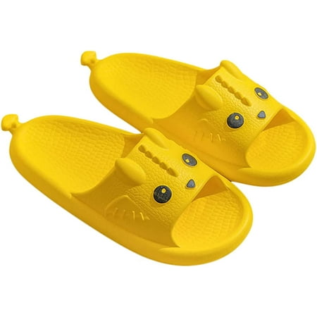 

CoCopeaunts Dinosaur Slides for Women Cute Dinosaur Slipper Non-Slip Lightweight Beach Slides Bathroom Shoes Indoor Outdoor
