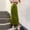 Green, variant on Women's Bodycon Maxi Skirt Sexy Slim Fitted Elastic Highwaisted Half Slip Skirts Cocktail Party