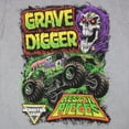 thumbnail image 6 of Monster Jam Grave Digger Graphic Long Sleeve Crewneck T-Shirt (Little Boys & Big Boys), Sizes 4–16, 1-Pack, 6 of 7