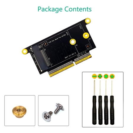 Koszal Pcb M 2 Nvme Ssd Solid State Disk Adapter Converter Card For Macbook Pro A1708 Walmart Canada