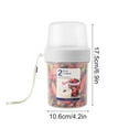thumbnail image 2 of Contenant pour Céréales et Lait, Tasse de Céréales Portable à Double Couche Bol de Céréales de Randonnée Tasse de Collation de Lait Séparée, Conservation des Aliments pour Camping et VR, 2 of 10