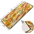 thumbnail image 2 of GZHJMY Thanksgiving Pumpkin Runner Rug 72"x24",Non-Slip Anti Fatigue Comfort Floor Mats Kitchen Long Rugs for Bedroom Living Room Bathroom Hallways Entrywa, 2 of 7