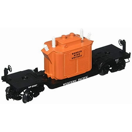 Lionel Western Pacific Electric O Gauge Model Train Cars Depressed Flatcar