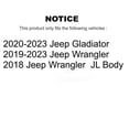 thumbnail image 2 of Kugel Front Wheel Bearing Hub Assembly 70-513423 for Car Jeep Wrangler Gladiator, 2 of 11