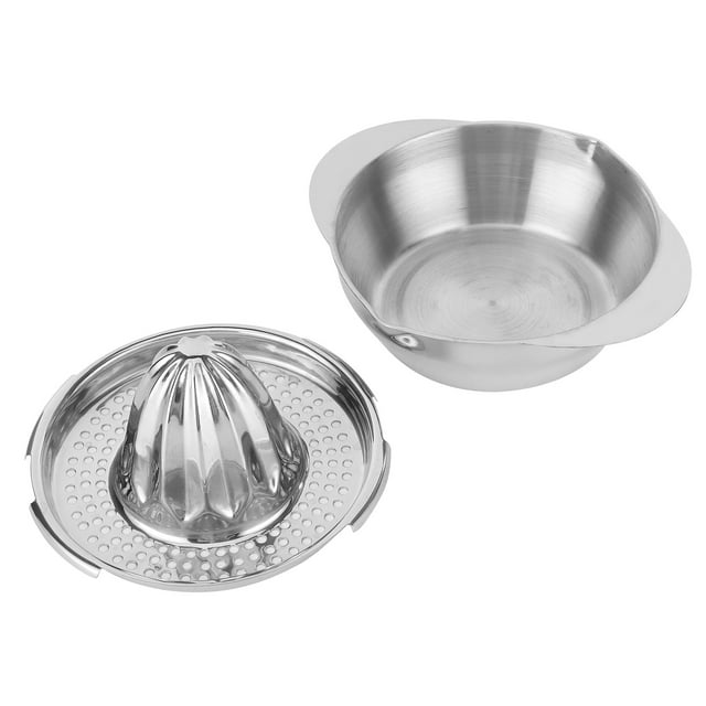 Exprimidor Manual De Frutas De Acero Inoxidable, Exprimidor De Frutas, Limón Y Naranja Con Cuenco, Exprimidor, Colador, Herramienta De Cocina