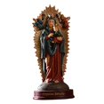 thumbnail image 1 of Colección devocional de Inicio Estatuas pequeñas, 14,5 cm, de Jesús y Señora, hechas de resina, a todo color Hugo estatua de la virgen maría, 1 of 9