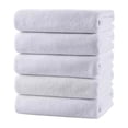 thumbnail image 1 of Toallas de algodón suaves y absorbentes para el baño, para secar la cara, las manos y el cuerpo. Toalla de secado rápido para el hogar, el baño y los viajes., 1 of 6
