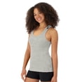 thumbnail image 2 of Hanes Originals Comfywear Women's Rib Tank Grey Marle 2 S, 2 of 3