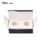 thumbnail image 2 of New 17.5-40mm Cardboard Coin Holder Coin Collection Cardboard New Foldable Square Cardboard Case Coin Capsules Cover Storage Box, 2 of 10