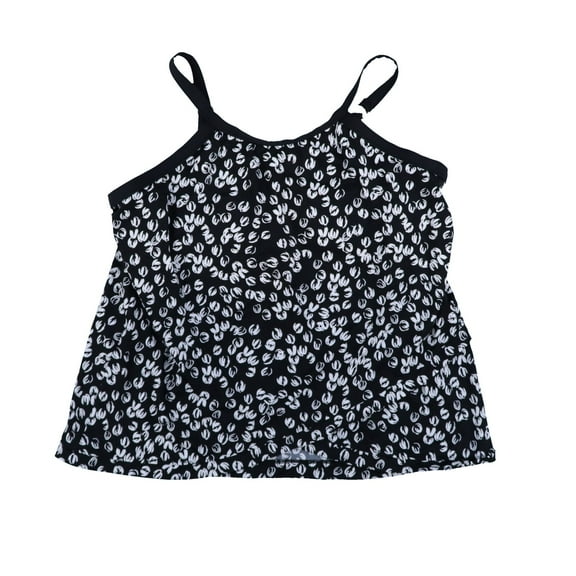 Swim Solutions Women's Plus Size Swim Tankini Black 20W New