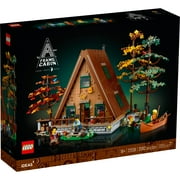 LEGO Ideas A-Frame Cabin Building Set for Adults - Detailed DIY Miniature House Model Kit, Ages 18+ Years - Gifts for Men & Women - 21338