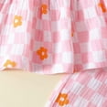 thumbnail image 6 of Sopiago Baby Toddler Girls Clothes Solid Color Sleeveless Camisole Linen Pants Set Baby Summer Outfits Girl Light Pink,18-24 Months, 6 of 6