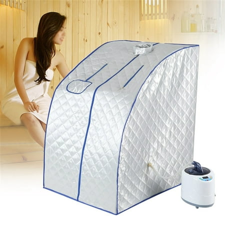 TMISHION Portable Indoor Personal Spa Sauna,2L Steam Tent Pot Machine Slimming Weight Loss