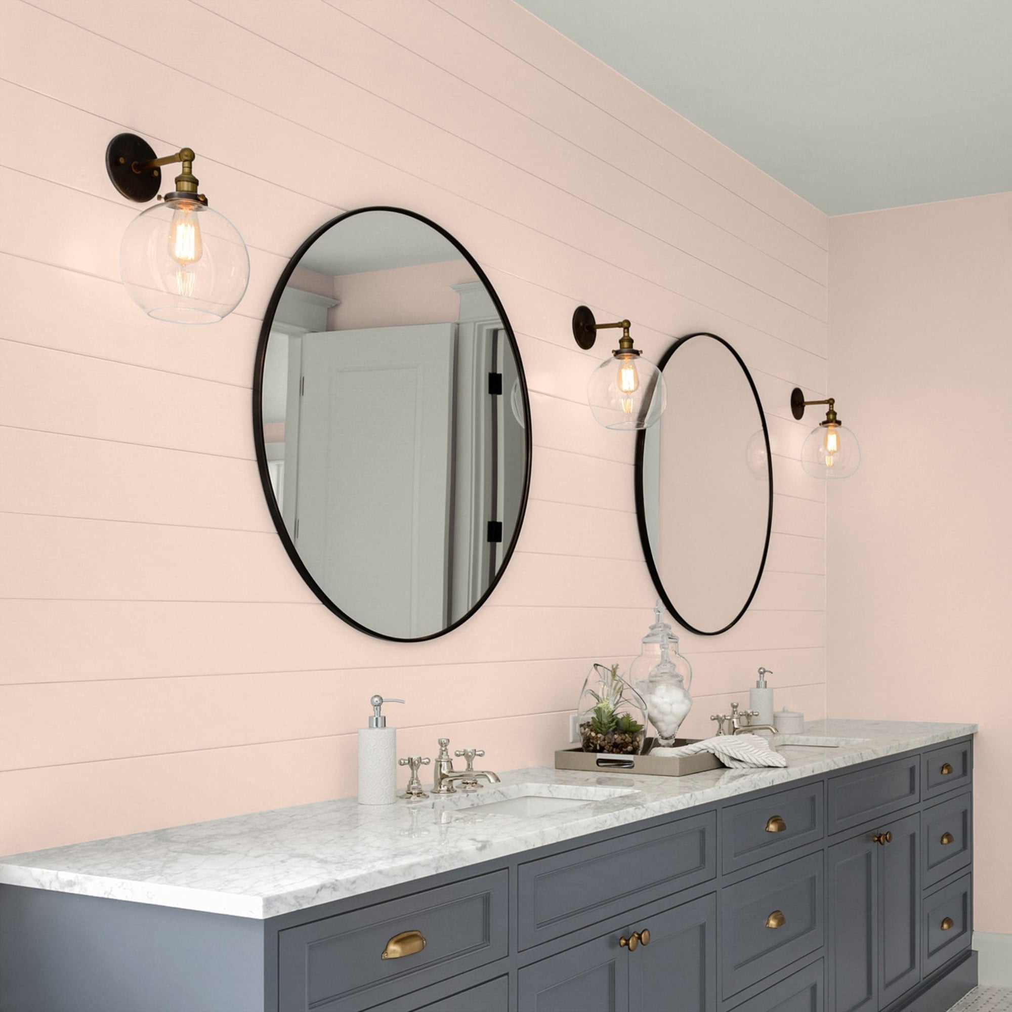 Glidden HEP Blush Beige / Orange, Eggshell Interior Paint with Primer, 1 Gallon
