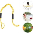 thumbnail image 4 of 2pcs Boat Dock Line Bungee Dock Line Mooring Rope Bungee Cords for Boat Pontoon Kayak Canoe, 4 of 8