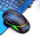 thumbnail image 4 of Ratón inalámbrico para juegos de 2,4G 3200DPI, batería ajustable, recargable, 12 de modos de lámpara, ratones RGB de 7 teclas para juegos, CUTICAT Ratón inalámbrico para juegos, 4 of 8