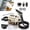 Beige, variant on Choimix Steam Cleaner, 2500W Handheld High Pressure Steamer for Cleaning, 15s Fast Heating 221°F, with Handle Control, 6 Levels Adjustable, 1.2L Tank for Grout, Kitchen, Car, Floor