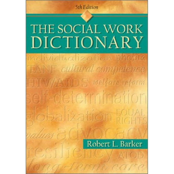 Pre-Owned The Social Work Dictionary 9780871013552