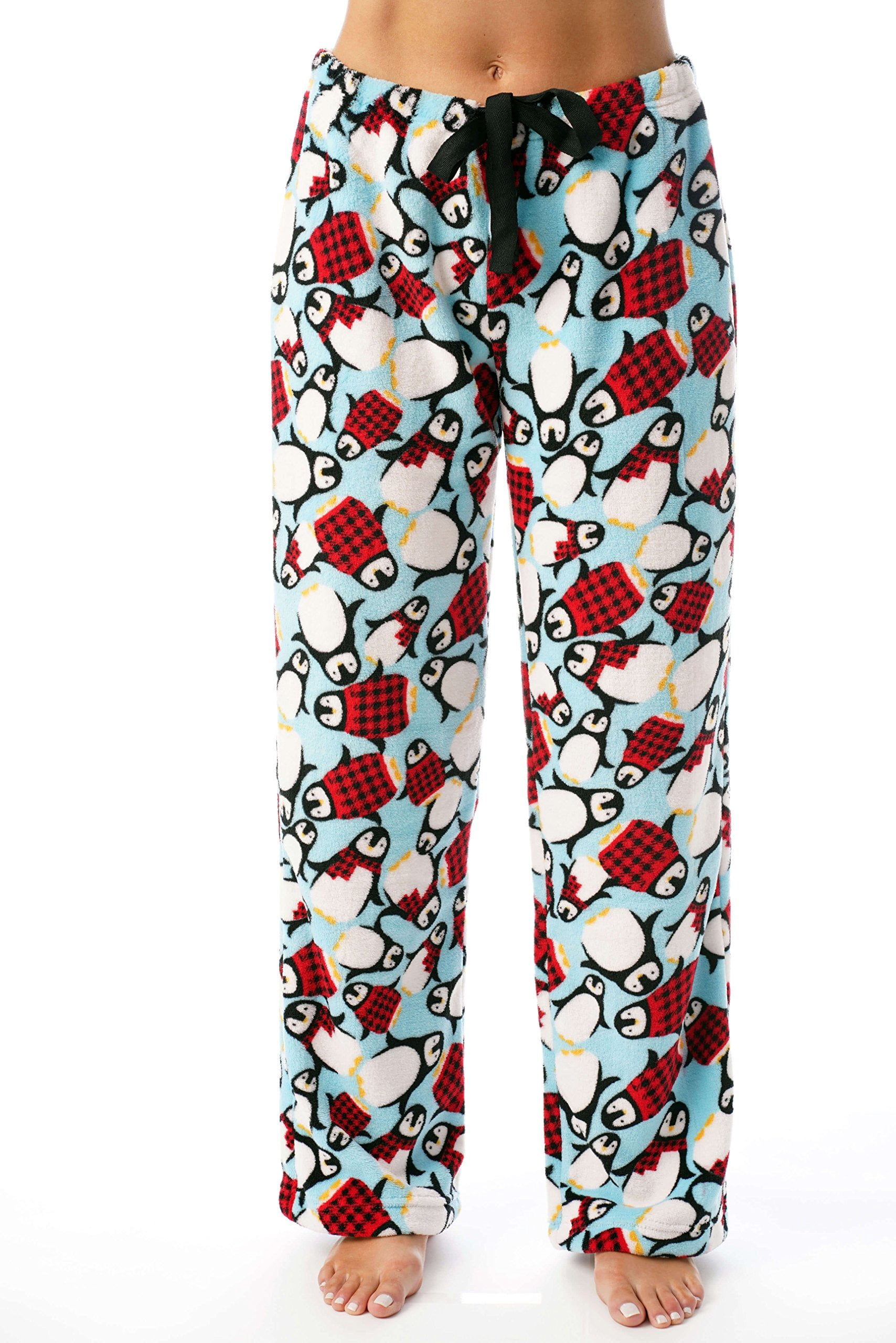 Just Love Women's Plush Pajama Pants 633910351REDM (Blue Tossed