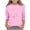 Pink a1, variant on jobturf Cute Tops for Girls Trendy Floral Graphic Tees Y2k Comfy Loose 3/4 Length Sleeve Blouses Summer Shirts Size 3-12 Years