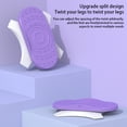 thumbnail image 2 of Paquete de 2 giros cintura Advancent disco tablero equilibrio gimnasio Oficina Fitness entrenamiento color violeta, 2 of 6