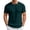 Dark Green, variant on Men's Short Sleeve T-Shirts Knit Shirts Casual Crewneck Ribbed Dress Tee Shirt